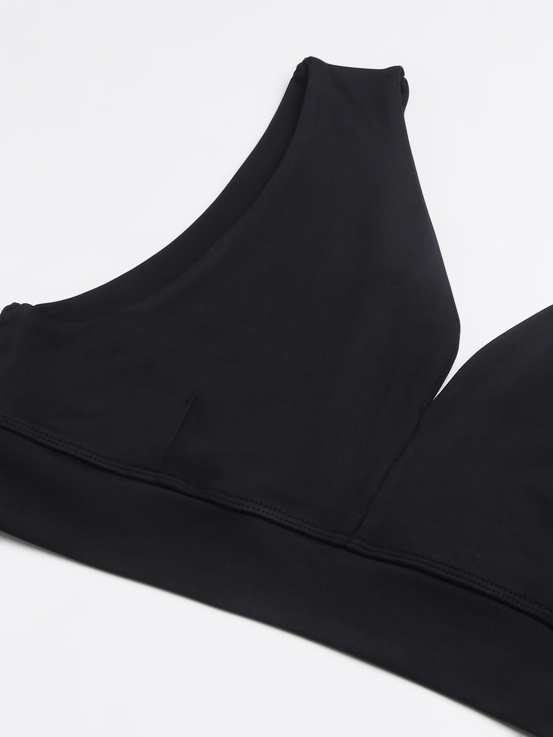Plunge Neck Crop Top
