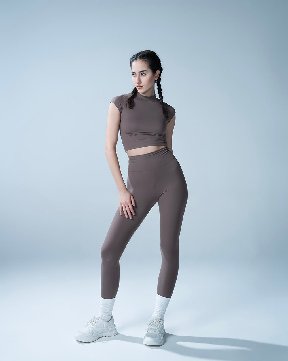 Toosh Booty Enhancing Leggings With Crop Top Set