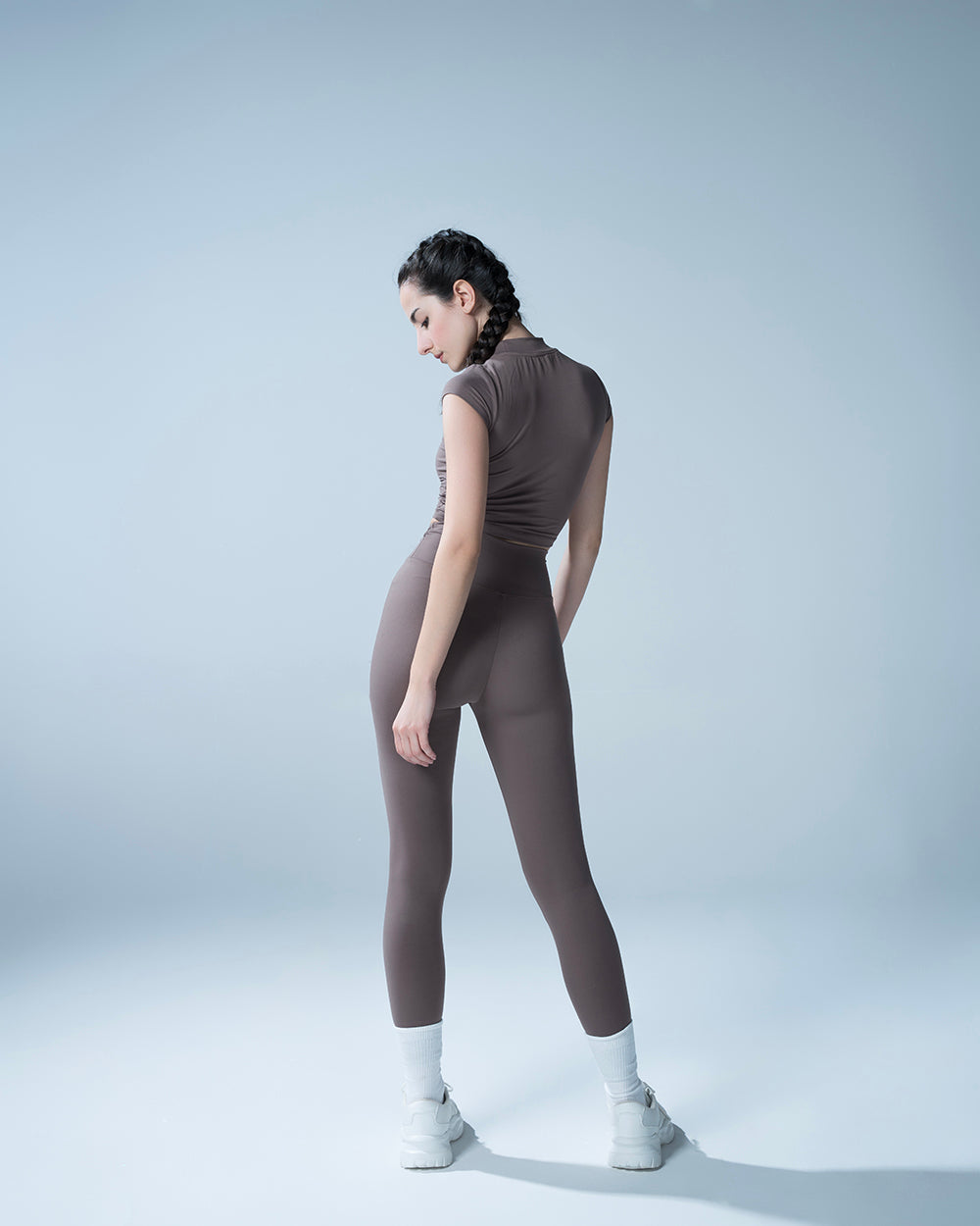 Toosh Booty Enhancing Leggings With Crop Top Set