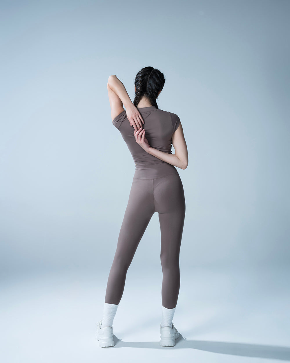 Toosh Booty Enhancing Leggings With Crop Top Set