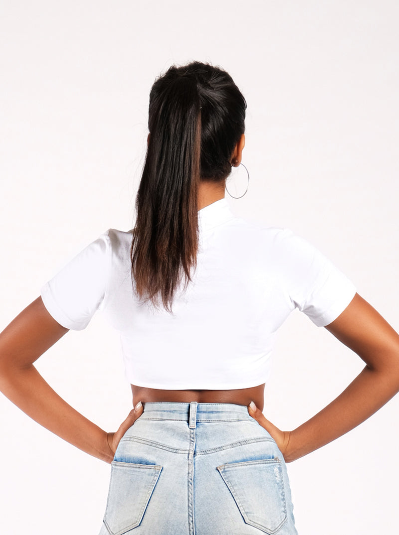 Fries Before Guys Crop Top