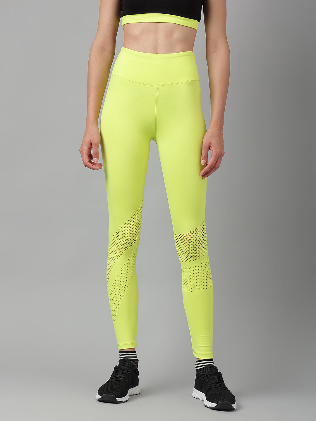 Florescent Laser Cut Leggings