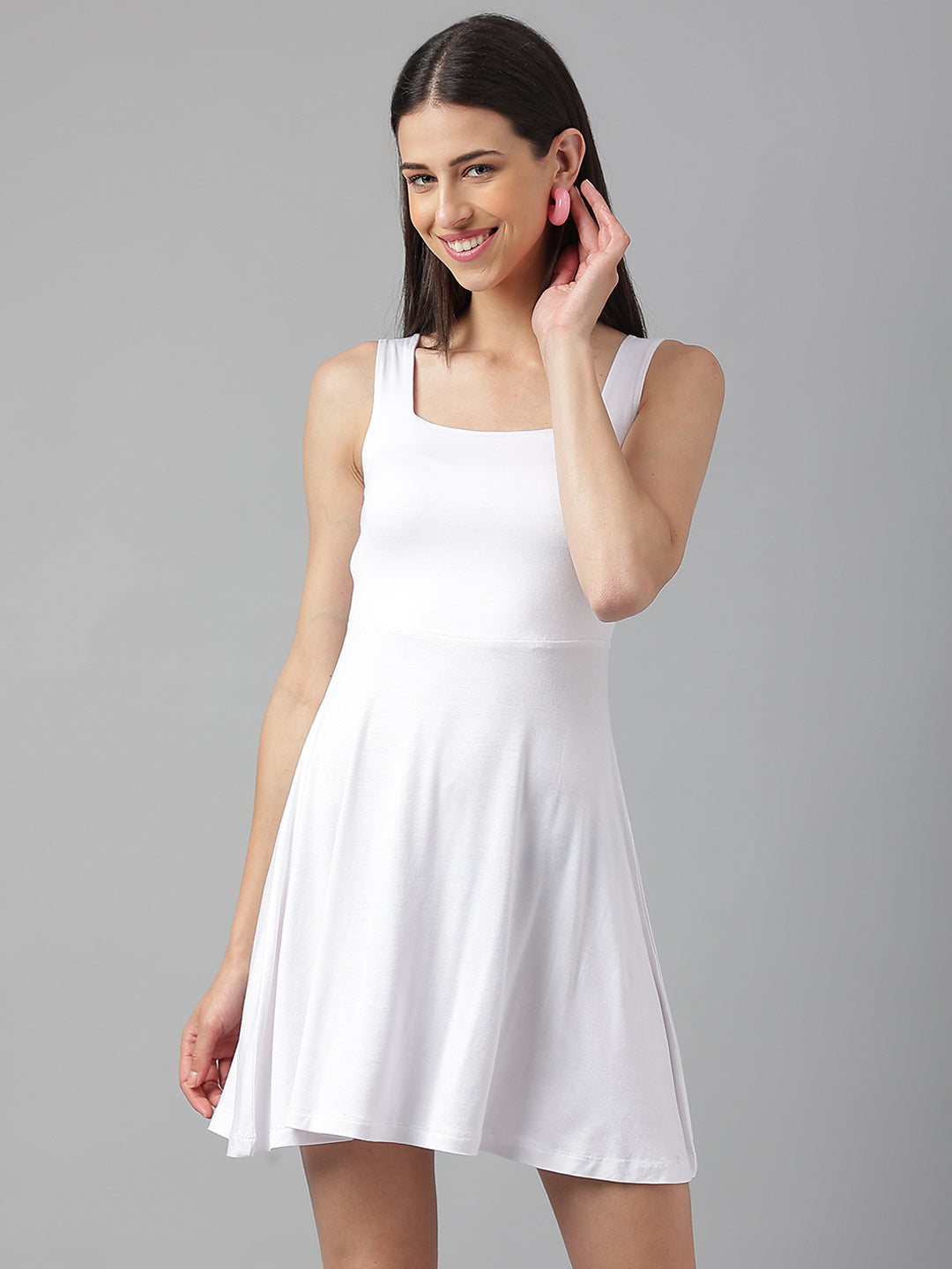 Barbie Flared Mini Dress