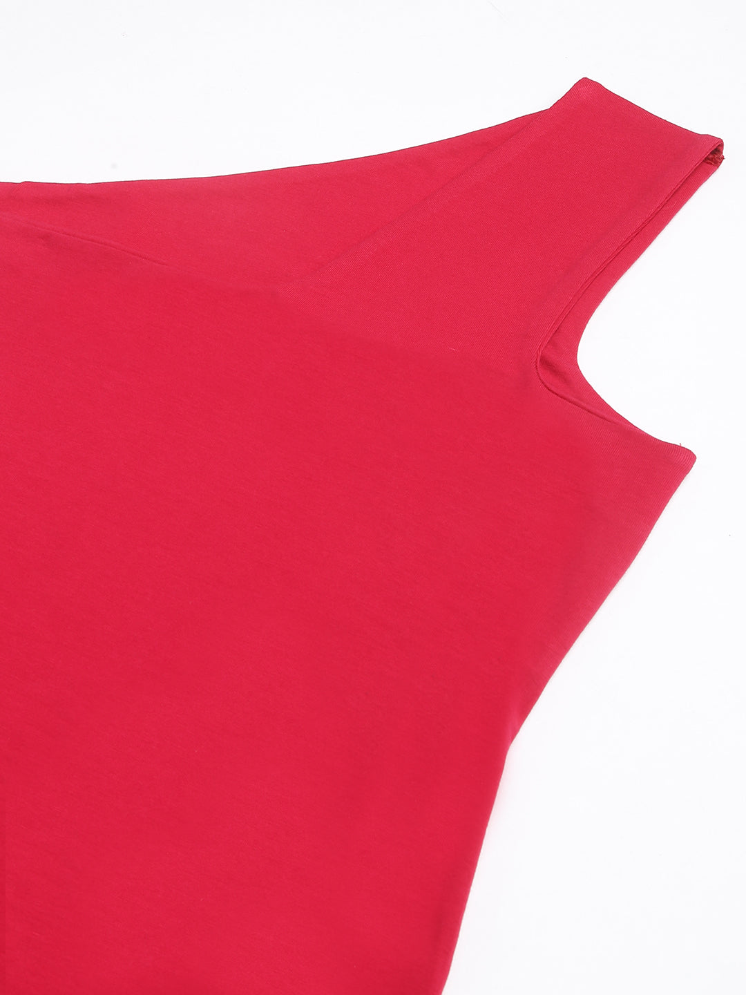 Pink One Shoulder Dress