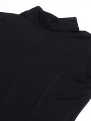 Double Split Black Dress