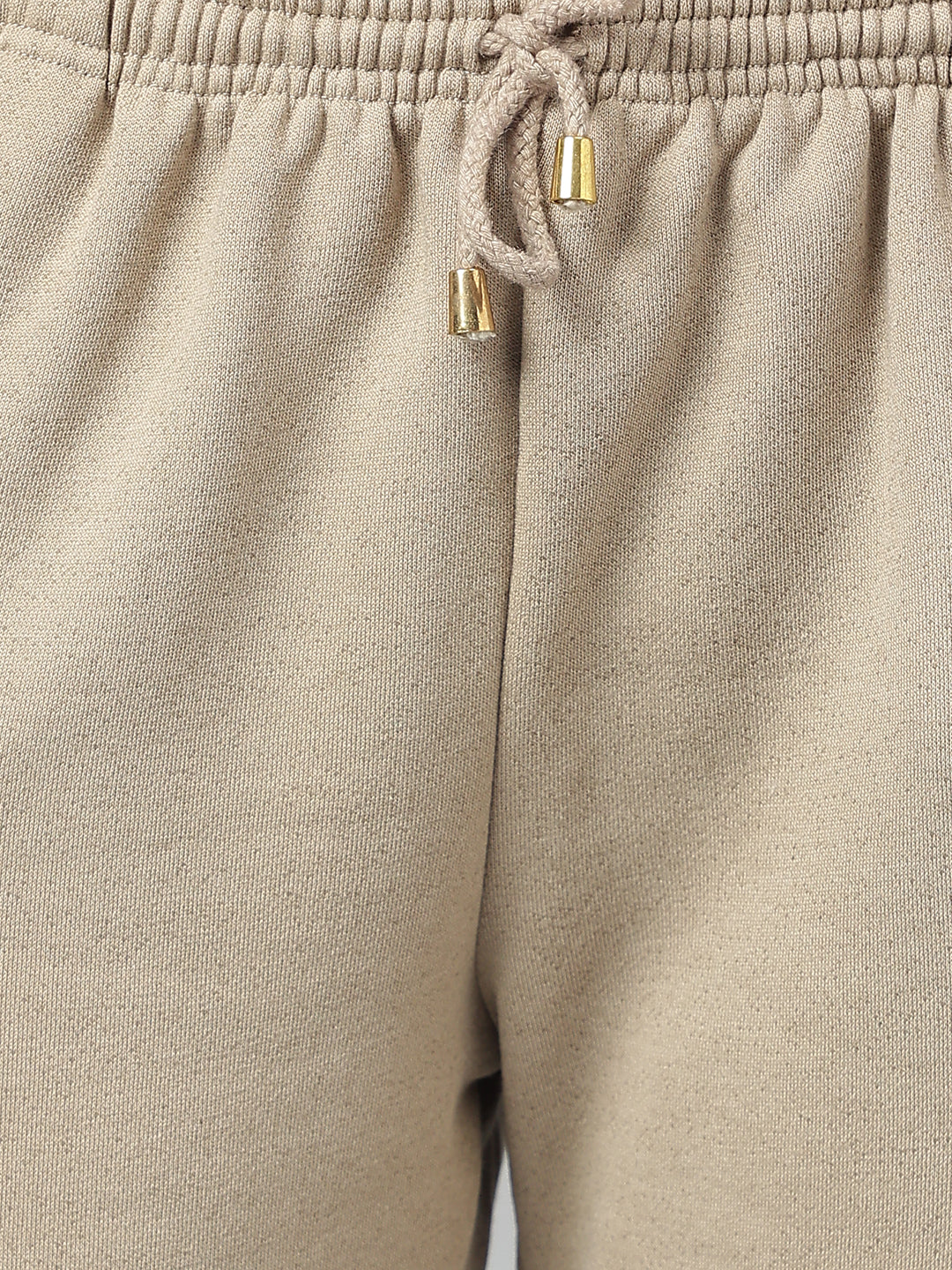 Cotton Fleece Jogger Set -Brandon Beige