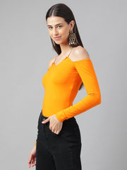 So Into You Bodysuit -Orange