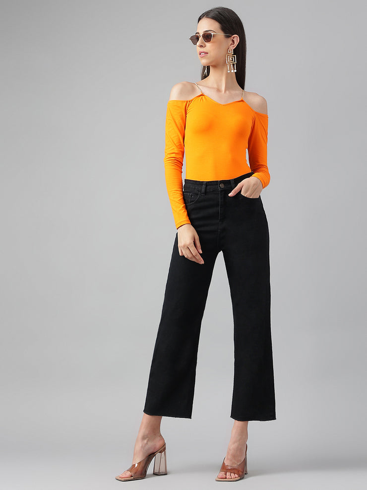 So Into You Bodysuit -Orange