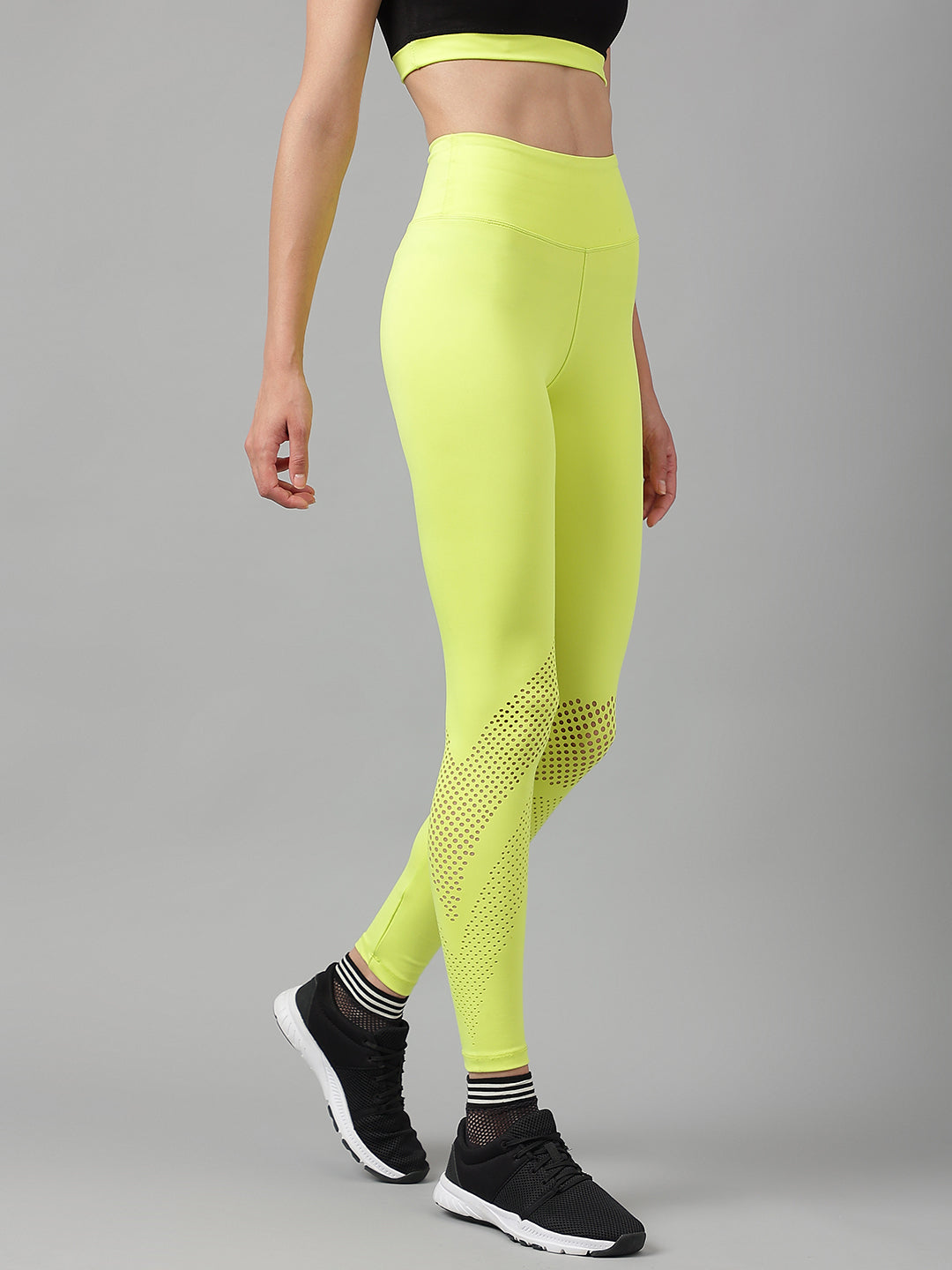 Florescent Laser Cut Leggings