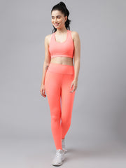 Orange High Waisted Legging Set