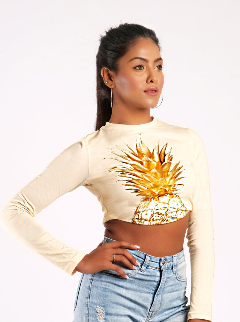 Pineapple Crop Top